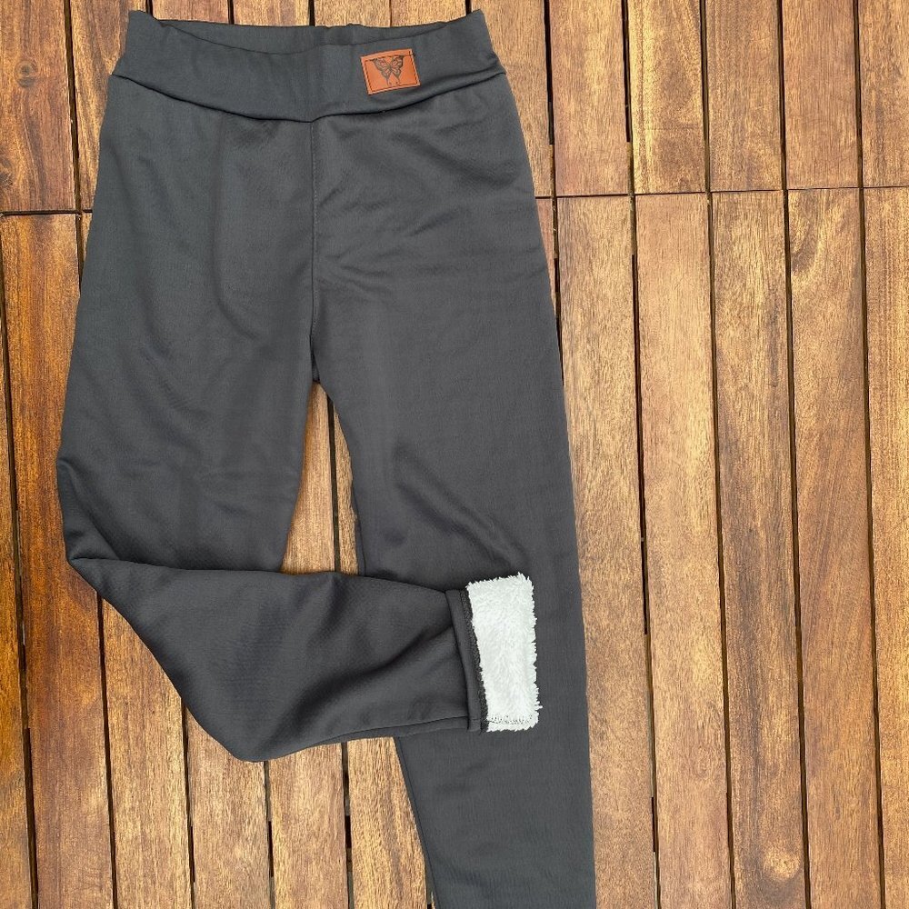 BRAND NEW Graffiti/ Gray Warm Pants Winter Legging for Girls •Size 3mall